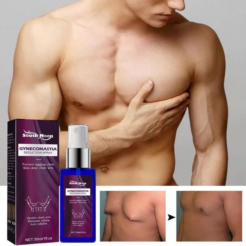 Muscle Accelerating Hardening Spray Tighten Chest Muscle Fitness