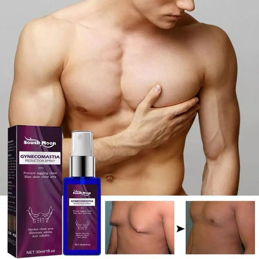 Muscle Accelerating Hardening Spray Tighten Chest Muscle Fitness