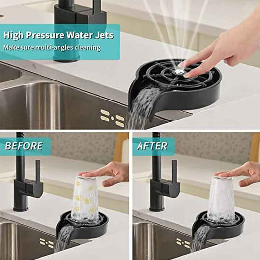 Kitchen Aink Faucet Bottle Washer