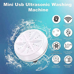Portable Mini Washing Machine – Compact Washer for Small Loads, Travel & Dorm Use