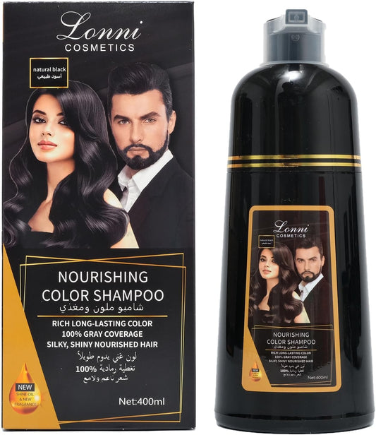 Natural Herbal Hair Color Shampoo