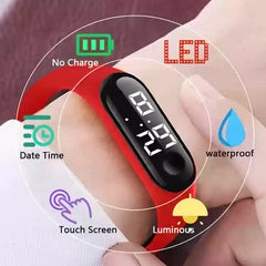 Kids LED Touch Watch - Beautiful shocking colors