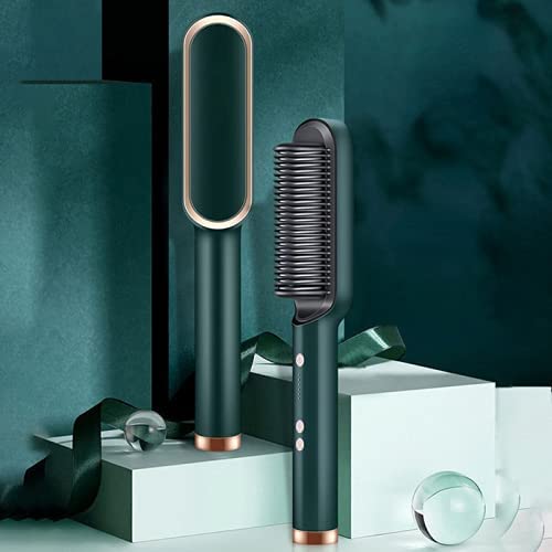 Hair straightener comb