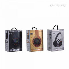 ST-L67 Bluetooth Headset - LED Light, TF Card, FM Radio Earphones UAE