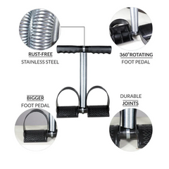 Tummy Trimmer Exerciser – Waist & Abs Reducer for Home Workout