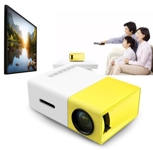 Portable Pico Full Color LED Projector – Mini HD Home Theater & Travel Projector