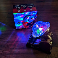 LED Laser Lamp – USB Rechargeable, Remote Control, Multi-Mode
