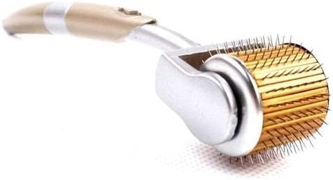 Derma Roller Micro Needle - 0.25MM 192 Needle Titanium Luxury Roller - FDA Approved Handmade for Skin Care