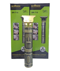 Professional Mens Hair Clippers Zero Gapped Cordless Hair Trimmer Professional