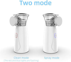 Portable Nebulizer – USB Rechargeable Handheld Mesh Inhalator for Adults & Kids
