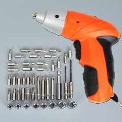 45PCS Cordless Electric Screwdriver Set – USB Rechargeable
