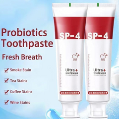SP-4 Whitening Toothpaste with Probiotics – Fresh Breath & White Teeth
