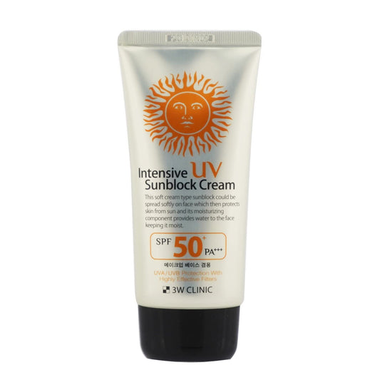 Dodo 3W Clinic UV Sunblock Cream SPF 50+ – Korean Skincare for UAE Weather