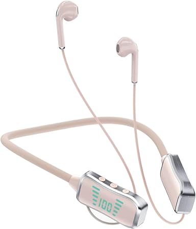 Kin KL50 Bluetooth Neckband – 48H Playtime, TF Card, LED Display