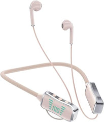 Kin KL50 Bluetooth Neckband – 48H Playtime, TF Card, LED Display
