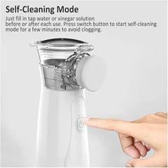 Portable Nebulizer – USB Rechargeable Handheld Mesh Inhalator for Adults & Kids