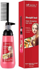 Mokeru Argan Oil and Keratin Straighten Hair Cream