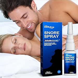 Anti Snoring Spray, Anti Snoring Devices, Effective Sleep Aid, Snore Reduction, Stop Snoring Spray, Snore Stopper for Better Breathing Relief, Snoring Solution Snore Reducing Aids