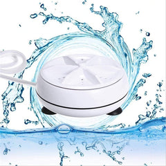 Mini Portable Ultrasonic Washing Machine – 3-in-1, USB Powered