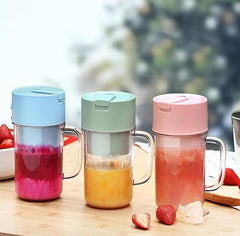 Portable Mini Juicer Blender & Crusher - Cordless Smoothie Maker 300ml UAE