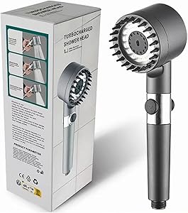High Pressure Filtered Handheld Shower Head - Water Saving UAE