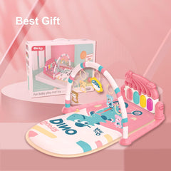 Baby Play Mat & Activity Gym with Piano - Tummy Time & Sensory Toys UAE