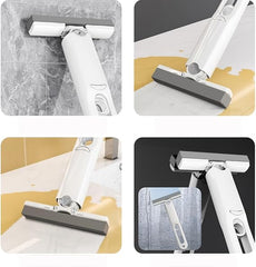 Mini Self-Wringing Sponge Mop – Portable with 2 Refills