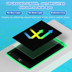 LCD Writing Tablet for Kids – 4-Pack Color Screen Drawing Pads