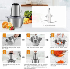 Hileny Meat & Vegitables Grinder & Food Processor