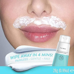Peach Fuzz Hair Removal Cream, Peach Fuzz Remover for Women Face, Facial Hair Removal for Women, Facial Hair Remover for Women Face (100g*2) Gentle Facial Depilatory Cream for Men & Women