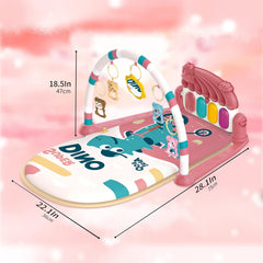 Baby Play Mat & Activity Gym with Piano - Tummy Time & Sensory Toys UAE