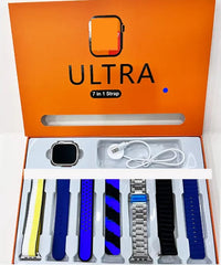 Smartwatch A8 Ultra with 7 FREE Straps