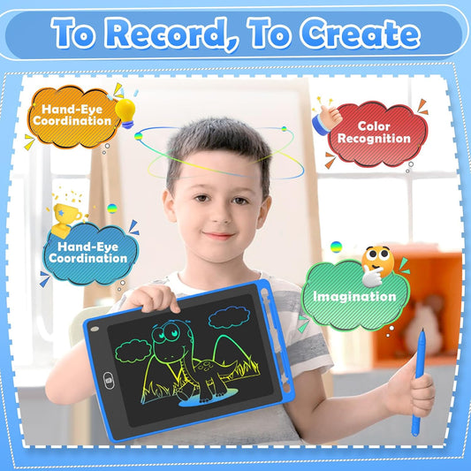 LCD Writing Tablet for Kids – 4-Pack Color Screen Drawing Pads