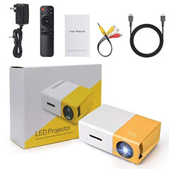 Portable Pico Full Color LED Projector – Mini HD Home Theater & Travel Projector