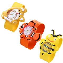 Kids Watch for Boys & Girls - 3D Cartoon Waterproof Toddler Watch UAE