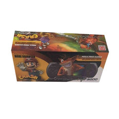 The PVP Station Light 3000 Handheld Gaming Console in Purple is a compact and portable gaming device that allows you to play all your favourite retro games on the