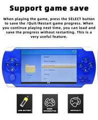 4.3 inch 8GB handheld portable game console built in 1200+ video games for arcade and 9 other emulators mp3/mp4/mp5/DV/DC function