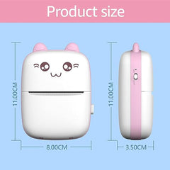 Portable Mini Pocket Printer BT Thermal Printer